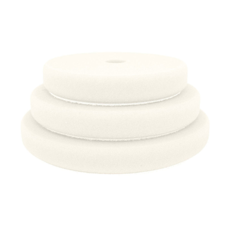 White Ultra-Fine Foam Pads for Rotary Polishers - RUPES USA